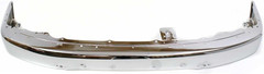 Front & Rear Bumper Chrome Steel Direct Replacement Compatible with 1999-2002 To