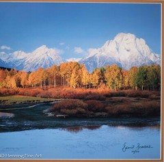 Stunning David Brookover Limited Edition Photograph Landscape Grand Teton, FINE!