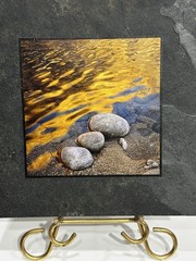 SLATE PICS Stones & River, Poudre River, Colorado By David L.Clack Photography