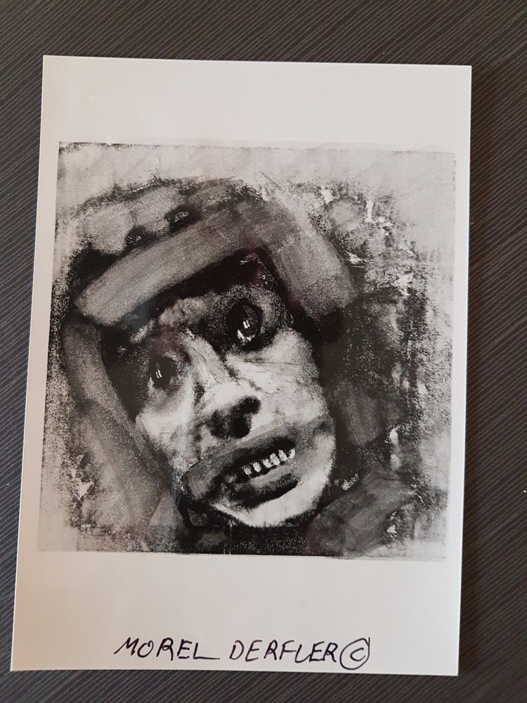 photograph morel derfler 17.7×12.7 cm signature on the front on the photo