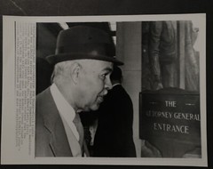Roy Wilkins, civil rights, Press Photograph 8×10, b/w 1976