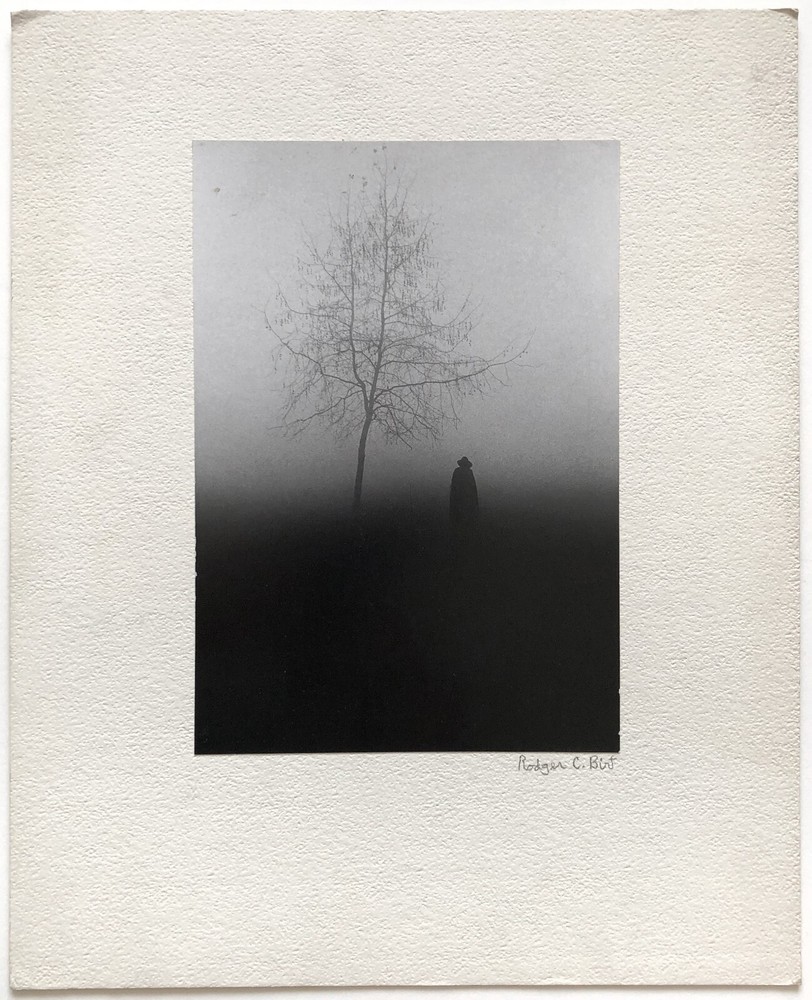 RODGER C. BIRT HYDE PARK LONDON 1970 HAND SIGNED GELATIN SILVER PRINT