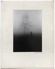 RODGER C. BIRT HYDE PARK LONDON 1970 HAND SIGNED GELATIN SILVER PRINT