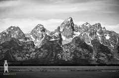 Grand Teton National Park, Black and White Landscape Photography Fine Art Prints