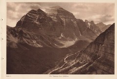 Canadian Pacific Rockies Byron Harmon Vandyck Photogravure MT Temple 11,626 FT