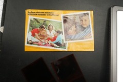 Photo negative bundle view color Schorndorf Stuttgart Kodak new building living room