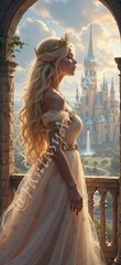 Princess – Digital Image Picture Phone Background AI Art, 10 images – #06