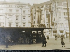 Hans Breuer Photo Hamburg 1928 Stamped Die Mönckebergstrasse.