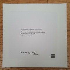 Chris Steele-Perkins – Signed Photo – Magnum Square Print Limited