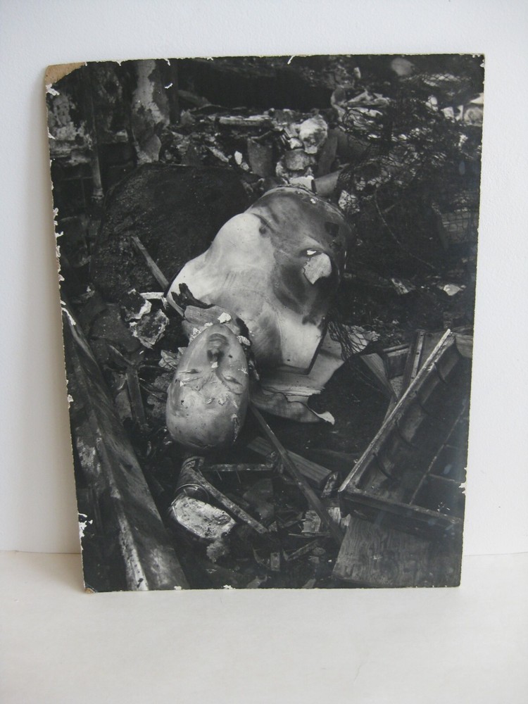 Vtg 1965 DAVID S. JOHNSON WATTS RIOTS PHOTOGRAPH AFRICAN AMERICAN LISTED ARTIST