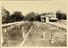 Tennis Club, Staten Island 1885 Fotofolio Art Print Card – Photo By Alice Austen