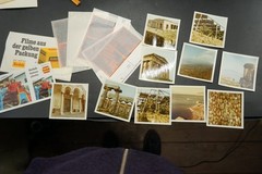 Photo Negative Bundle View Italy Segesta Temple Sicily Lot Color Picture Old