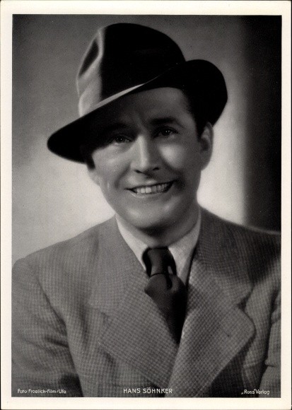 Photo actor Hans Söhnker, portrait – 10682547