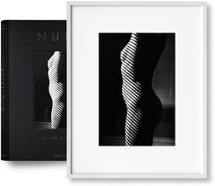 Ralph Gibson. NUDE, limited Art Edition Signed w/ signed Print. «NUDE….blinds»