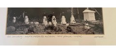Maria Ratschitz Mission CEMETERY, South Africa, Framed, Signed B&W Photograph