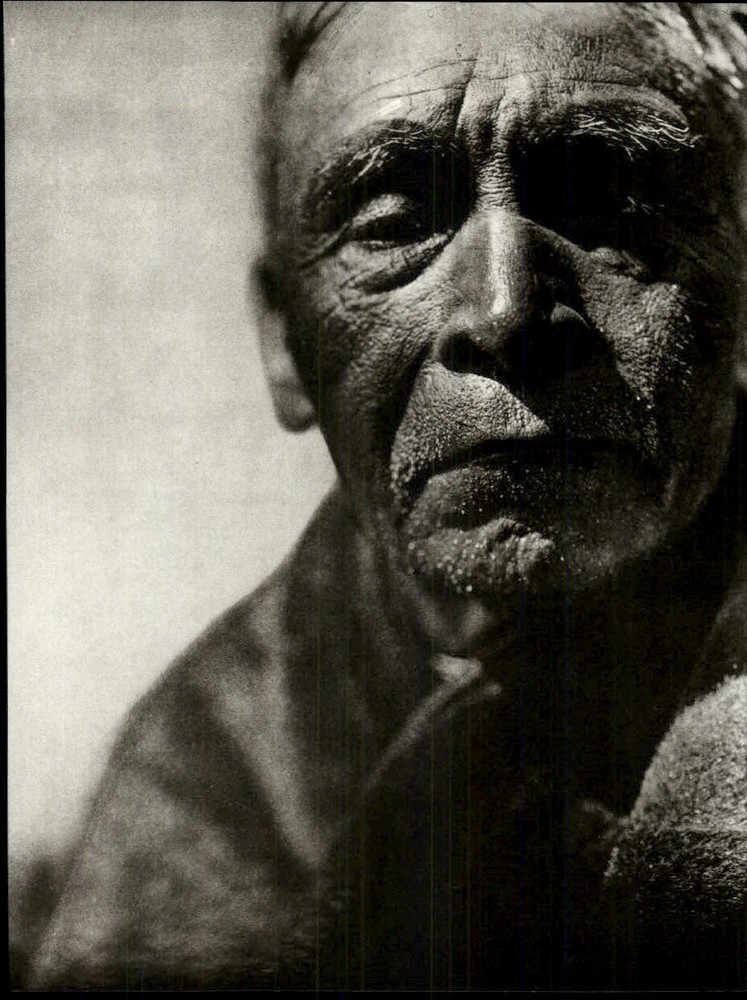 1972 Original Edward Curtis Wailaki Man Indian Art Photo Gravure