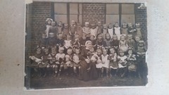 Photo large format 48 kindergarten circa 1900s approx 13x18cm or 22x28cm