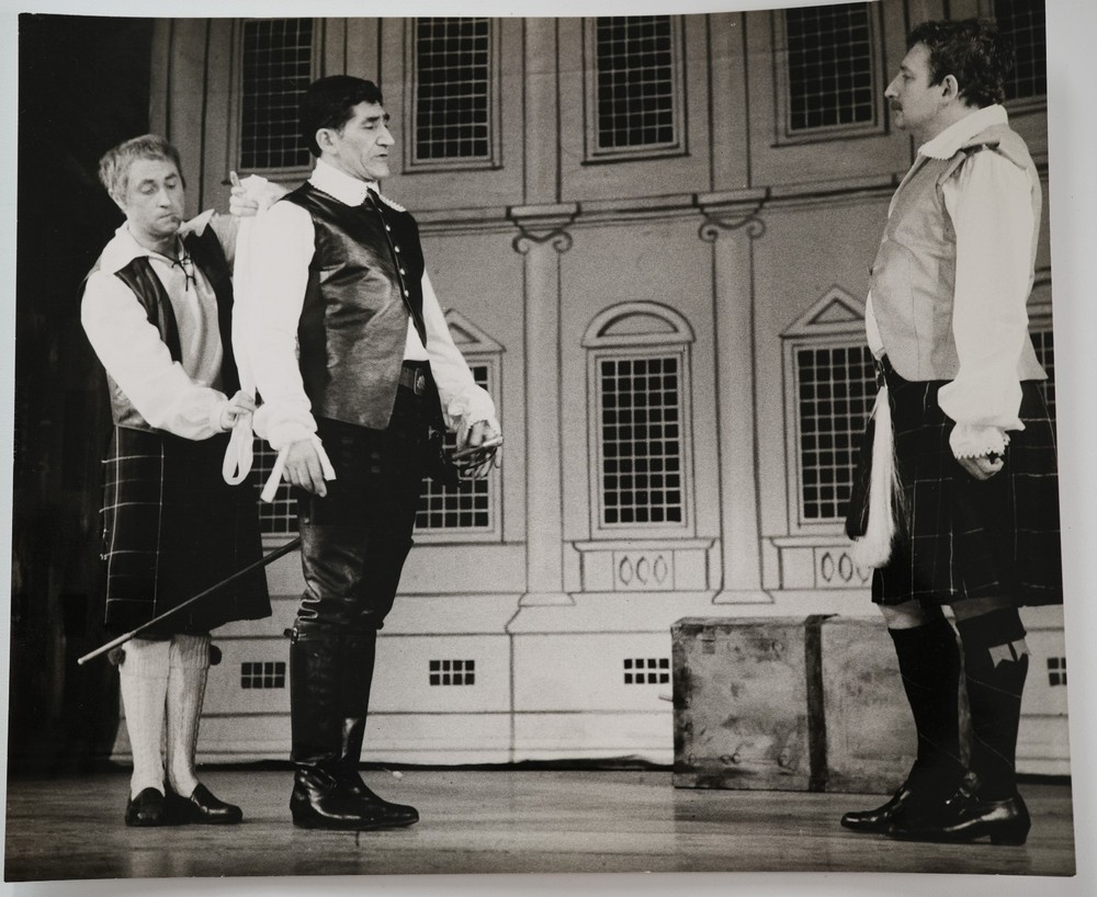 Vintage Photo France Theatre Scene 18X22CM 1960