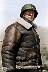 Colorized Photo Poster: World War II Army General George S. Patton — 6 Sizes!