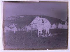Feldberger Hof Hotel around 1900 Unique Historic Glass Negative No. 1