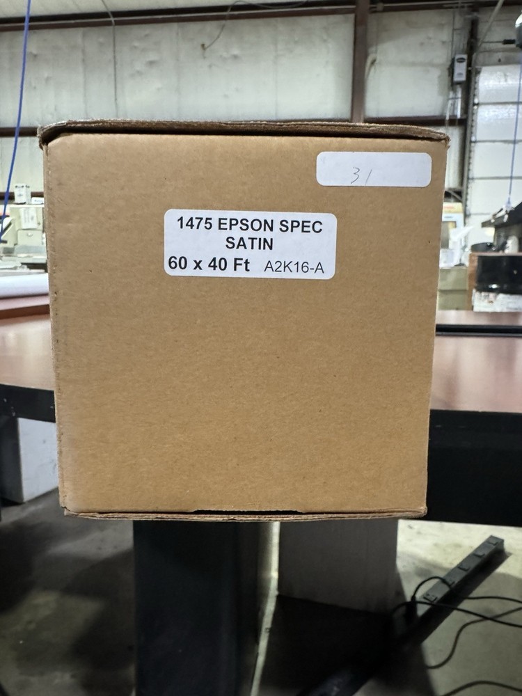 14475 Epson 60”x40’ Satin for fine art, Exhibition Canvas