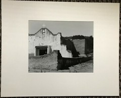 Barbara Erdman B & W Photograph «Picuris Pueblo Church» Signed 1985