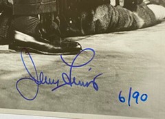 Jerry Lewis – Movie – Signed – Large Photo 21x16cm
