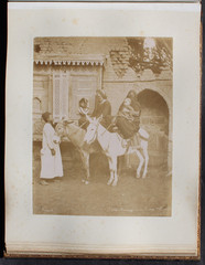 BEAUTIFUL PHOTO ALBUM WITH 54 LARGE FORMAT,ORIGINAL PHOTOS,EGYPT,1870-90,RARE
