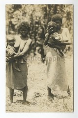 Black Americana Vintage RPPC – Real Photo Postcard – African Mothers