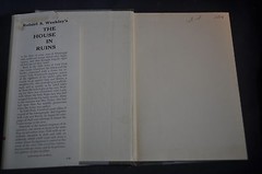 *FIRST* The House in Ruins WITH Author Promo Photo Robert S Weekley CIVIL WAR