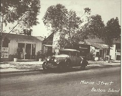 NEWPORT BEACH Balboa Island Old Car Marine St VINTAGE Photo Print 1480 11 x 14