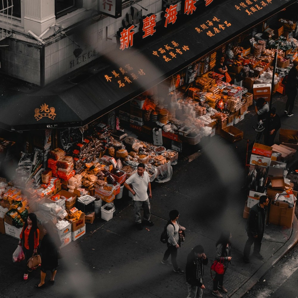 New York City Photo Print, Chinatown, Corner Store, Deli, Bazaar, NYC Photo