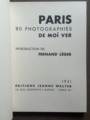 🎈Sup RARE! Moi Ver – PARIS, 2004, Steidl Limited Ed, Brand NEW, Fernand Léger