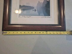 Lot Of 3 Signed Michael Chen Photographs See Description For Titles Framed EUC