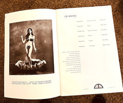 RARE 1988 NY School of Visual Arts SVA 1st Issue of ON SEEING Magazine Photo ART