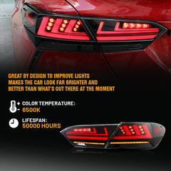 New Taillights for Toyota Camry Tail Light Assembly 2018-2023 SE XSE LE XLE TRD