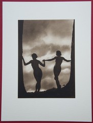 Walter Bird Photo «Silhouette» 1938, Original Vintage Photogravure