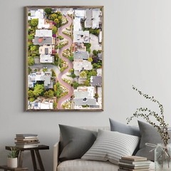 Lombard Street San Francisco, Crooked Street, California Fine Art Photography