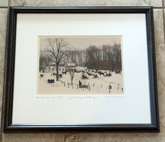 BILL COLEMAN Amish Photograph #310 Signed Artist “January Wedding” Framed #15