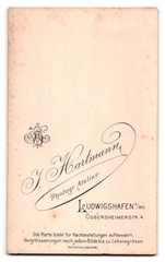 Photograph J. Hartmann, Ludwigshafen a. Rh., Oggersheimerstr. 4, Portrait Lady