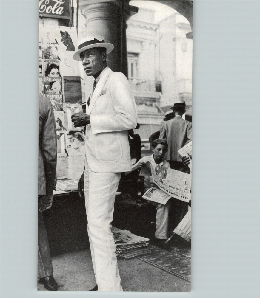1938 Walker Evans Vintage Black Man Downtown Havana Coke Sign Photo Gravure