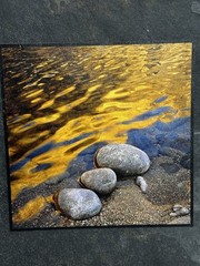 SLATE PICS Stones & River, Poudre River, Colorado By David L.Clack Photography