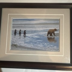 Thomas Mangelsen “Bearwatch” limited edition print