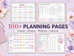 Digital Planner | Daily, Weekly, Work Goodnotes iPad Planner Digital Journal Pdf