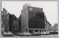 Amiens France – Rue Dusevel Modern Architecture War Damage Car Photo
