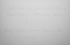WOLF VON DEM BUSSCHE Signed 1976 Original Photograph from «Homage to Kertész»