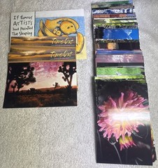 105 Nature Art Photographs 6×4” & 5.25 x4” Vibrant Colorful & 4 Post Cards