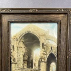GEORGE B. PETTY Hand Colored PHOTOGRAPH Melrose Abbey Scotland Photo