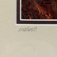 Framed Original Photograph John Gavrilis MONUMENT VALLEY Dawn@ Hunts Mesa Signed