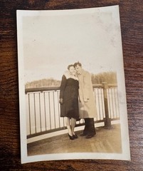 Set of 4 Original Vintage Family Snapshot Photographs 1930s–1940s Ephemera